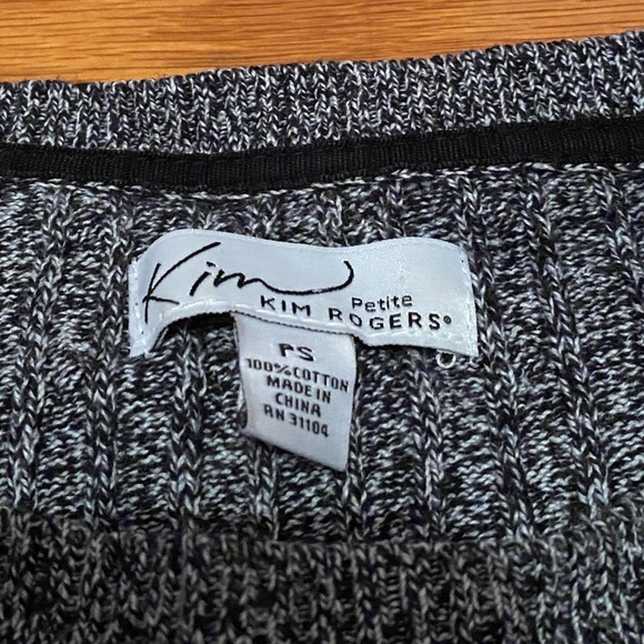 Salt & Pepper Classic Cable Knit Sweater - Picture 2 of 2